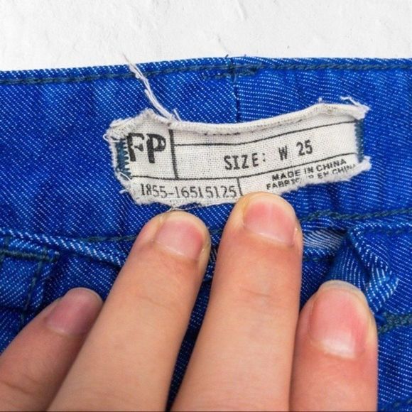Blue Free People Jeans  - Picture 5 of 11